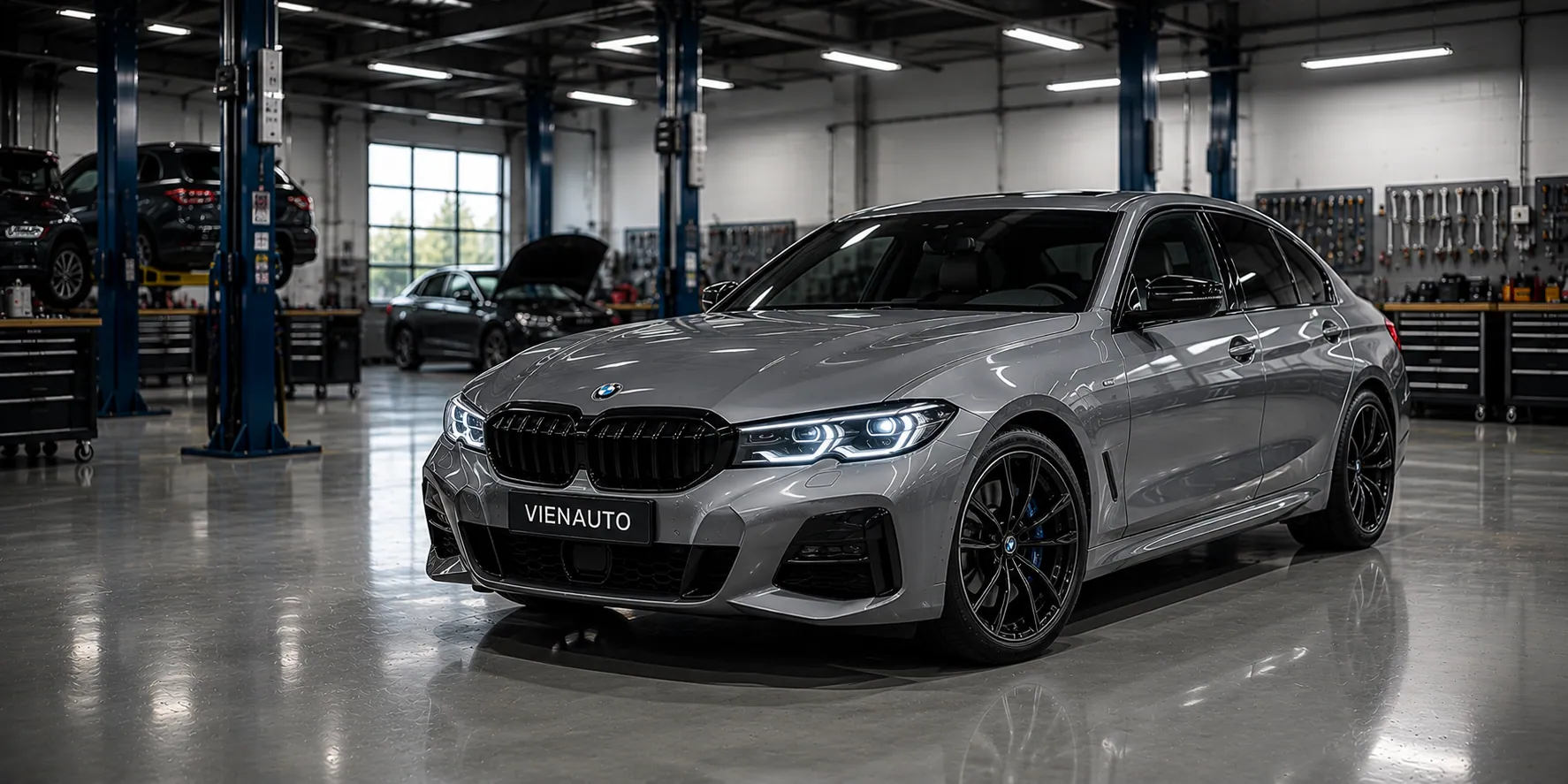 TRANG THIẾT BỊ HIỆN ĐẠI CHUẨN CHÍNH HÃNG BMW